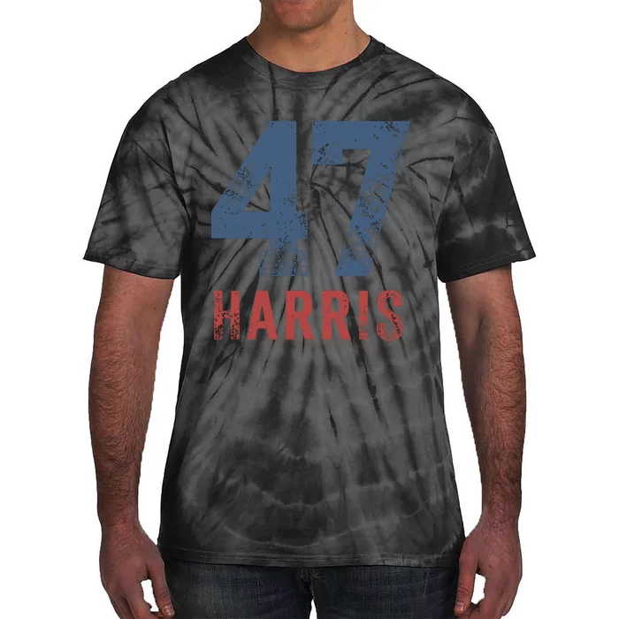 Women Kamala Harris 47 Tie-Dye T-Shirt