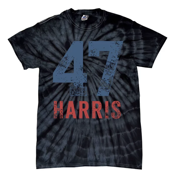 Women Kamala Harris 47 Tie-Dye T-Shirt