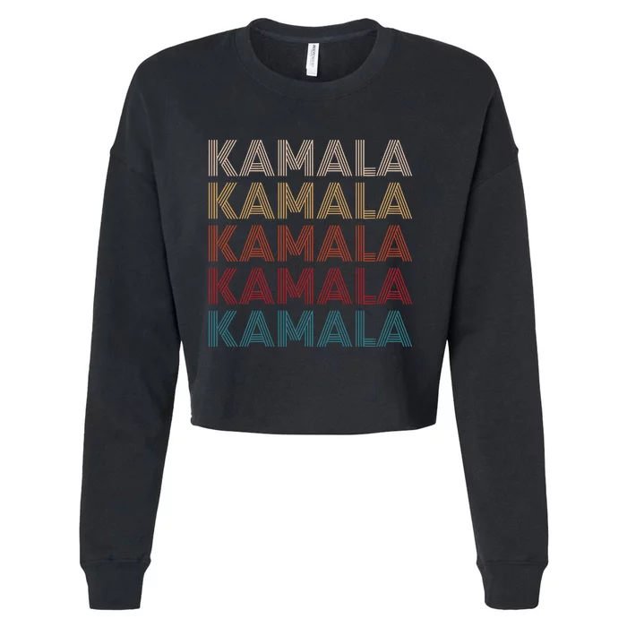 Women Kamala Harris Cropped Pullover Crew