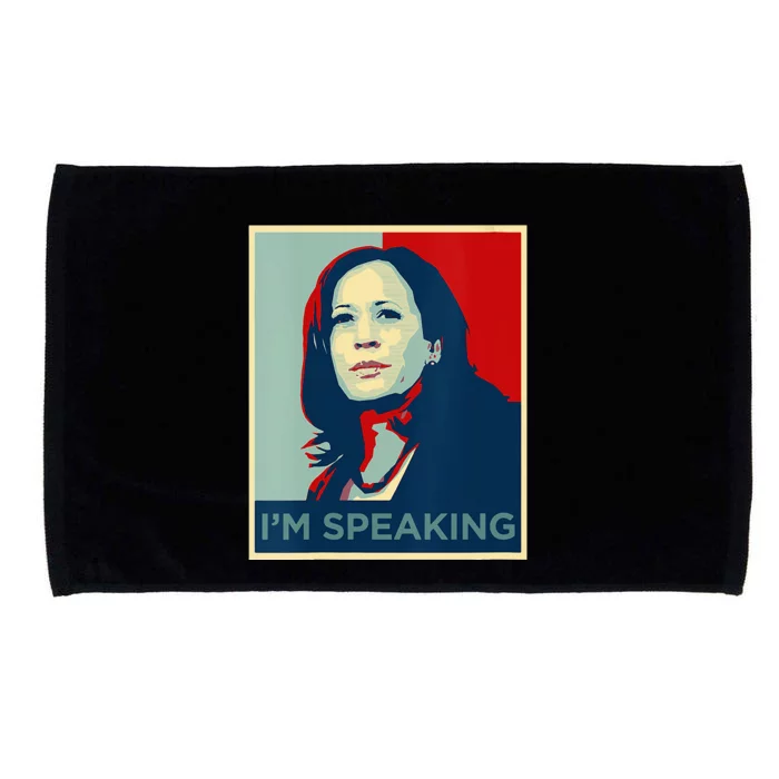 Wo Kamala Harris Im Speaking Quote Joe Biden 2024 Microfiber Hand Towel