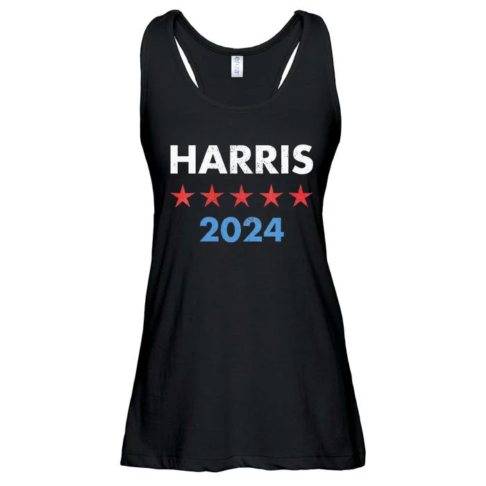 Wo Kamala Harris 2024 For President Ladies Essential Flowy Tank