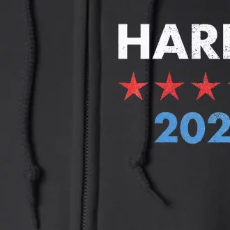 Wo Kamala Harris 2024 For President Full Zip Hoodie