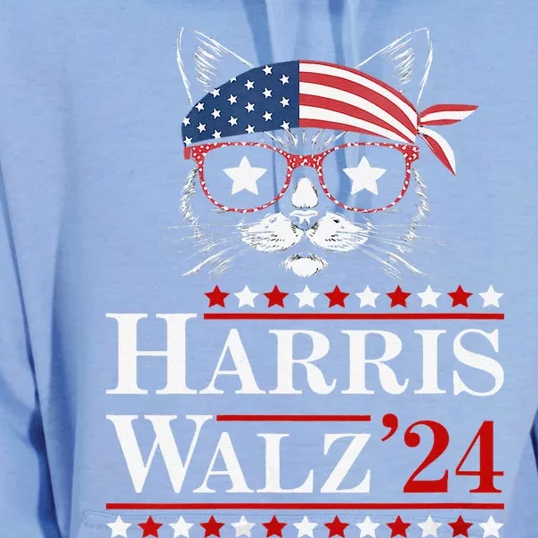 Women Kamala Harris Tim Walz Waltz Gift Unisex Surf Hoodie