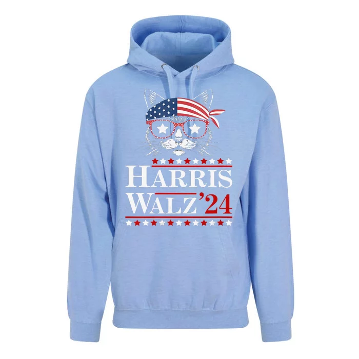 Women Kamala Harris Tim Walz Waltz Gift Unisex Surf Hoodie