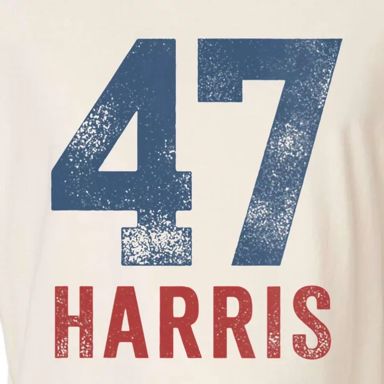 Wo Kamala Harris 47 Garment-Dyed Women's Muscle Tee