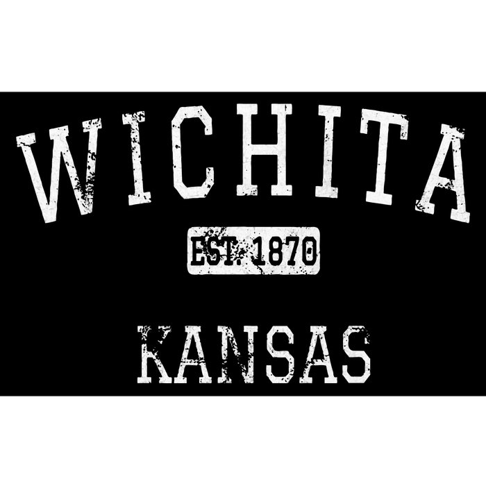 Wichita Kansas Ks Vintage Bumper Sticker