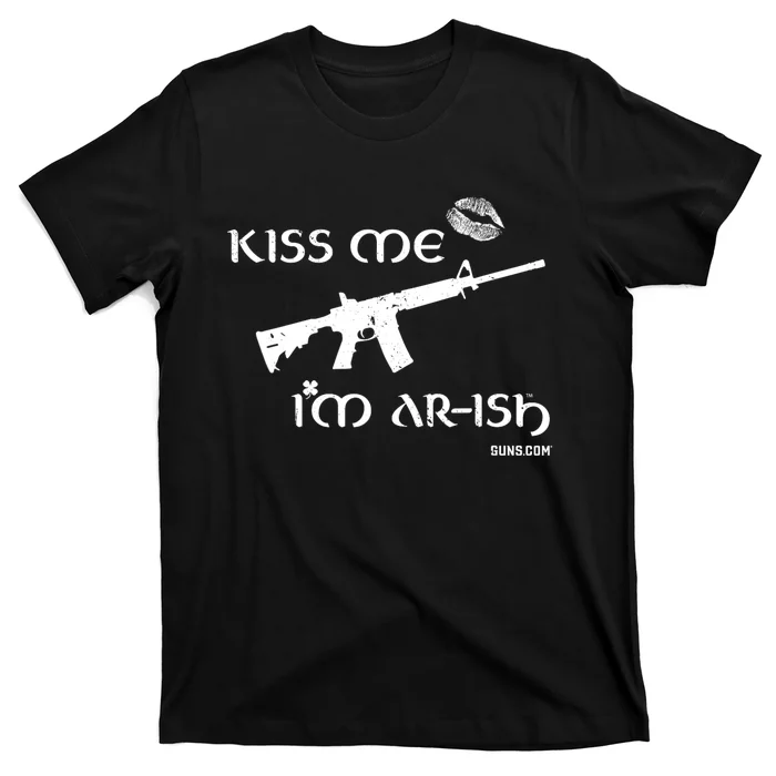 White Kiss Me IM Arish St. PatrickS Day T-Shirt