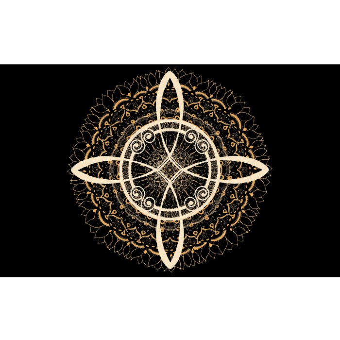 Witches Knot Mandala Bumper Sticker