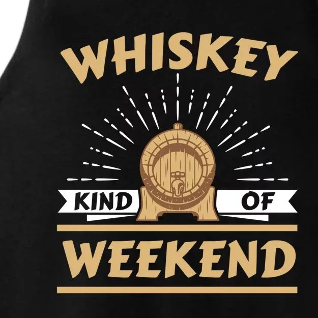 Whiskey Kind Of Weekend Whisky Ing Alcohol Er Gift Ladies Tri-Blend Wicking Tank