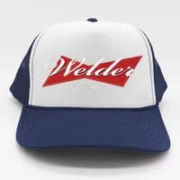 I Welded it Helded Funny Welders Trucker Hat for Men Women