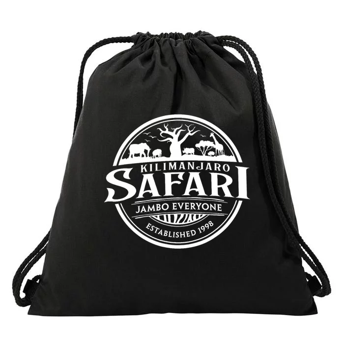 Wdw Kilimanjaro Safari Animal Kingdom Drawstring Bag