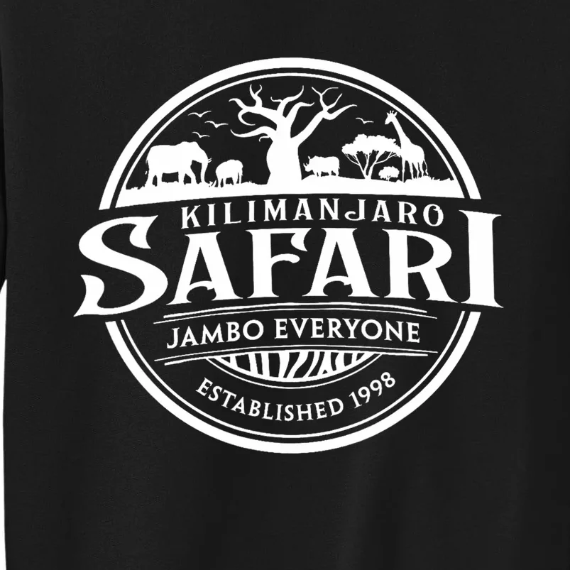 Wdw Kilimanjaro Safari Animal Kingdom Tall Sweatshirt