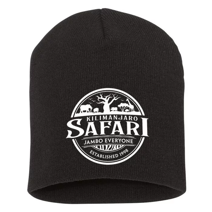 Wdw Kilimanjaro Safari Animal Kingdom Short Acrylic Beanie