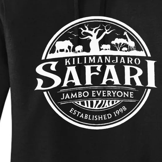 Wdw Kilimanjaro Safari Animal Kingdom Women's Pullover Hoodie