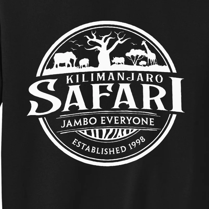 Wdw Kilimanjaro Safari Animal Kingdom Tall Sweatshirt