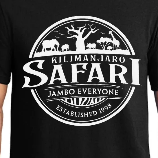 Wdw Kilimanjaro Safari Animal Kingdom Pajama Set