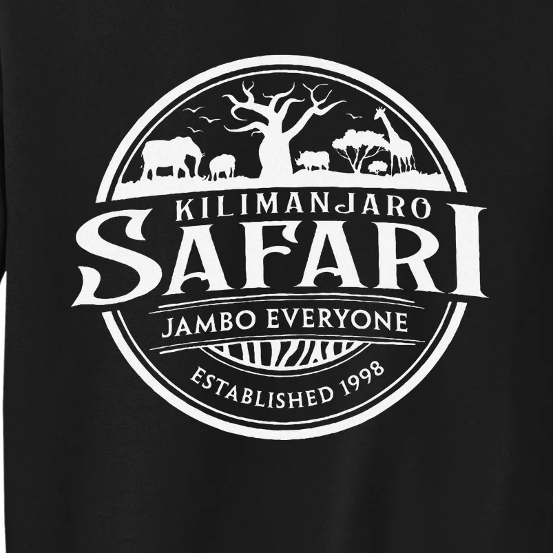 Wdw Kilimanjaro Safari Animal Kingdom Tall Sweatshirt