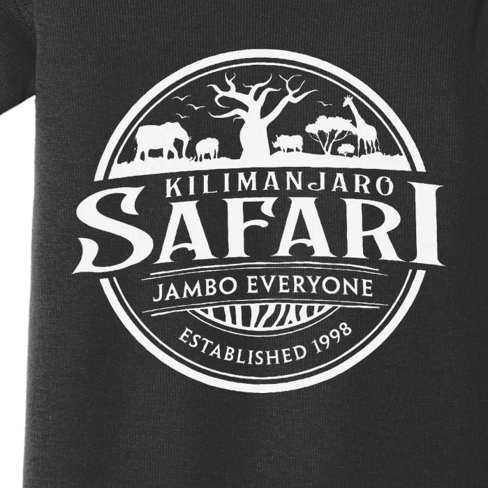 Wdw Kilimanjaro Safari Animal Kingdom Baby Bodysuit