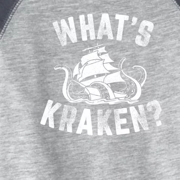 What's Kraken Toddler Fine Jersey T-Shirt