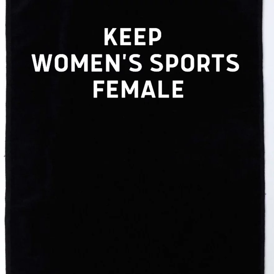 Womens Keep Womens Sports Female Platinum Collection Golf Towel