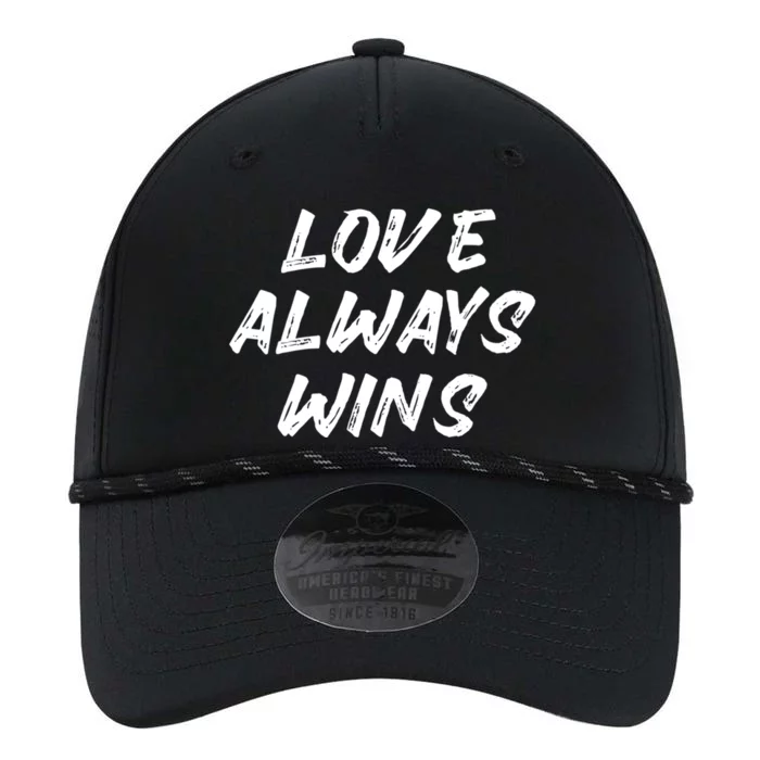 Wo Love Always Wins Gift Meaningful Gift Performance The Dyno Cap