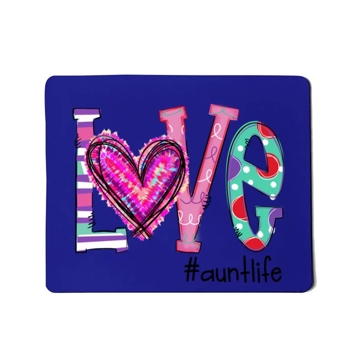 Wo Love Aunt Life Of Hearts Valentines Day Meaningful Gift Mousepad