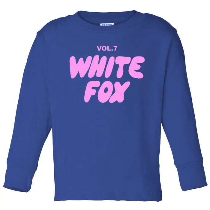 With Love Always White Fox Vol.7 Toddler Long Sleeve Shirt