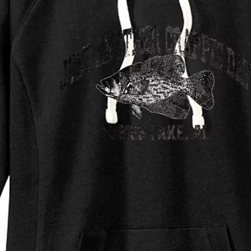 Weiss Lake Alabama Crappie Fishing Fisherman Women's Fleece Hoodie