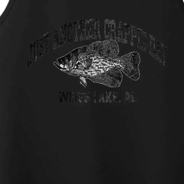 Weiss Lake Alabama Crappie Fishing Fisherman Performance Tank