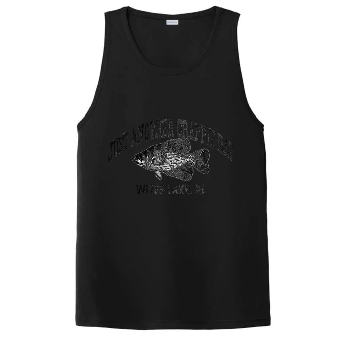 Weiss Lake Alabama Crappie Fishing Fisherman Performance Tank