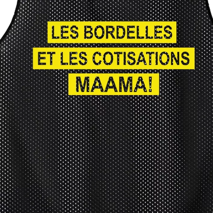 Wandafu Les Bordelles Et Les Cotisations Maama Mesh Reversible Basketball Jersey Tank