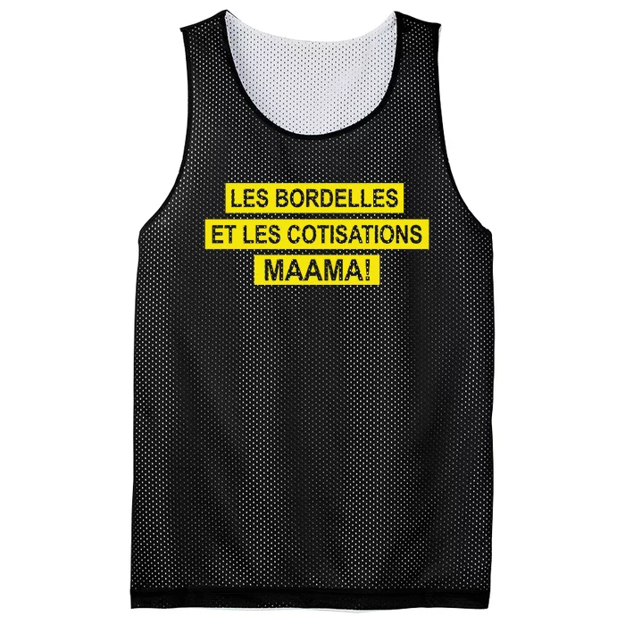 Wandafu Les Bordelles Et Les Cotisations Maama Mesh Reversible Basketball Jersey Tank