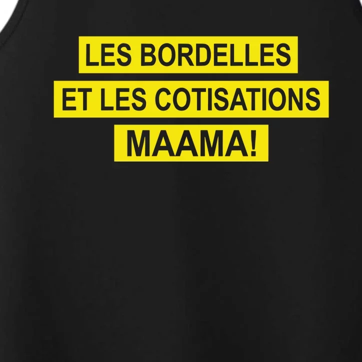 Wandafu Les Bordelles Et Les Cotisations Maama Performance Tank