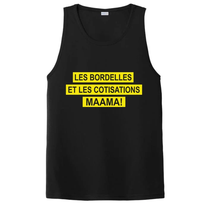 Wandafu Les Bordelles Et Les Cotisations Maama Performance Tank