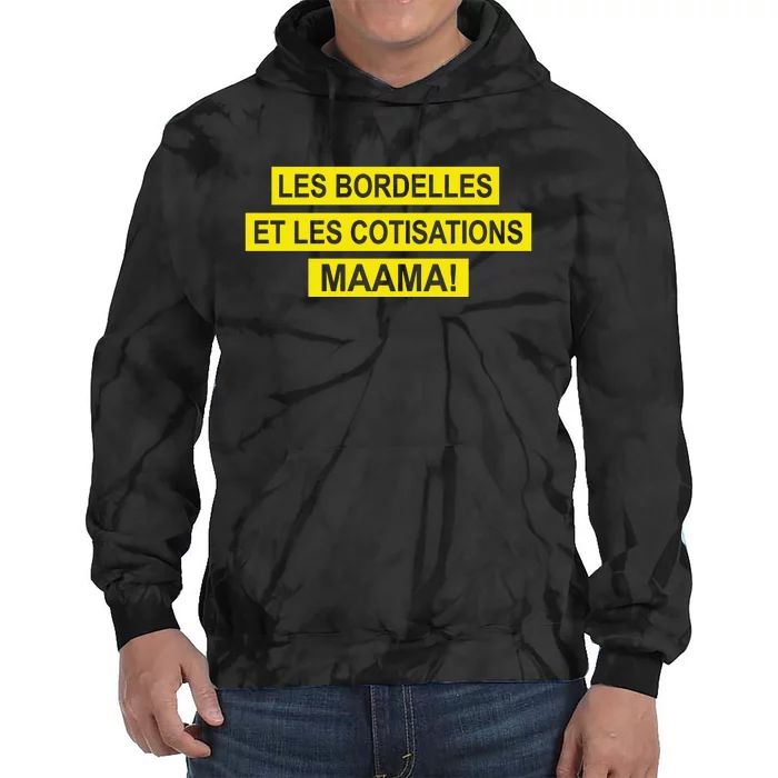 Wandafu Les Bordelles Et Les Cotisations Maama Tie Dye Hoodie