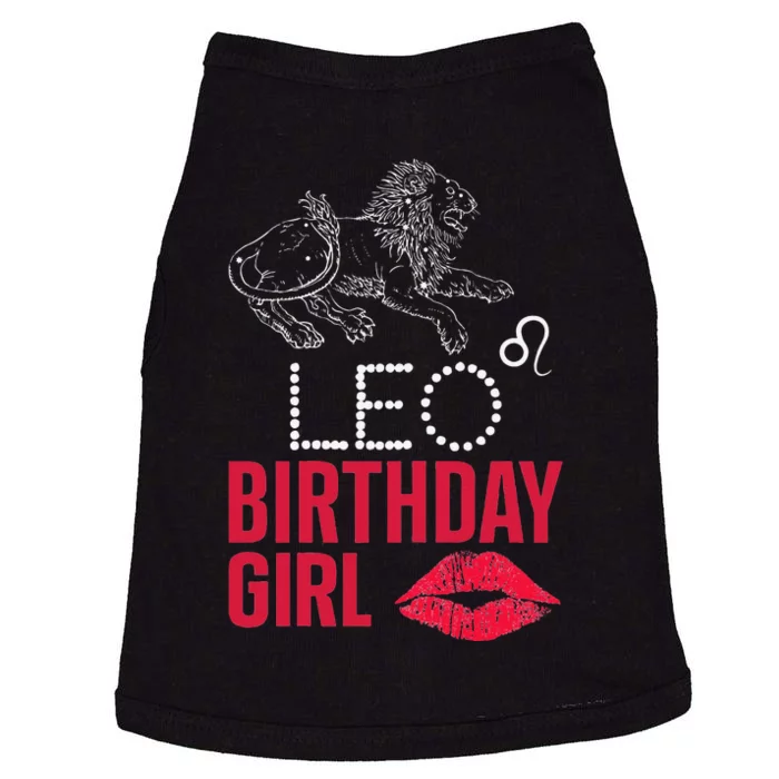 Wo Leo Birthday Doggie Tank