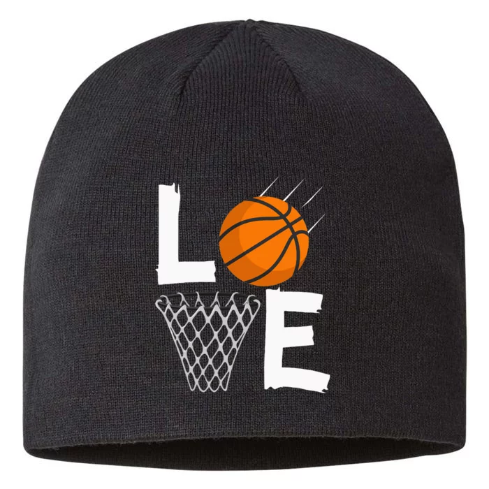 Women Love Basketball Hoodie BBall Hoodie For 8 1/2in Sustainable Knit Beanie