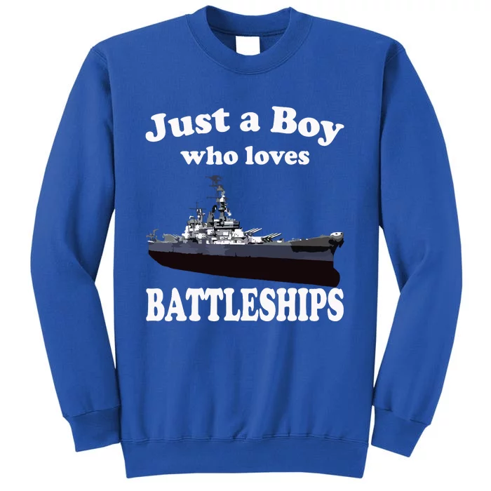 Who Loves Battleship Uss New Jersey Bb62 Ww2 Warship Sweatshirt