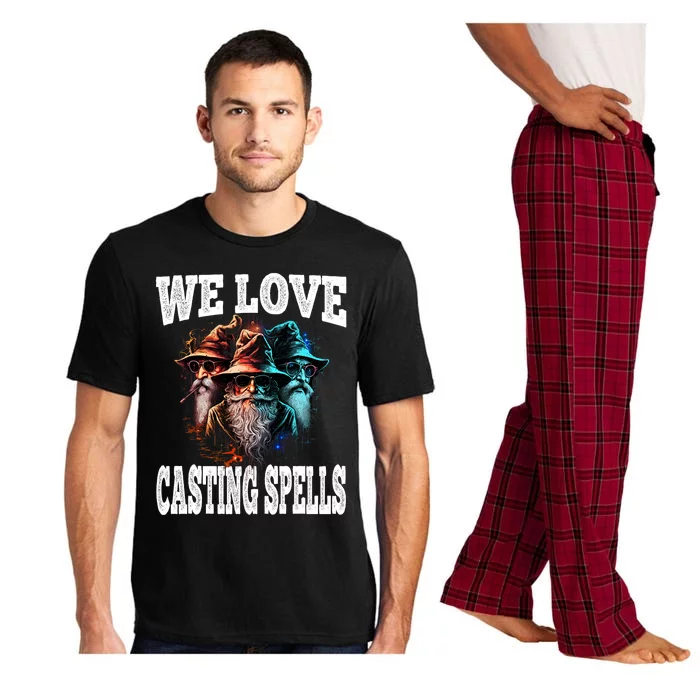 We Love Casting Spells Shadow Wizard Gang Meme Pajama Set