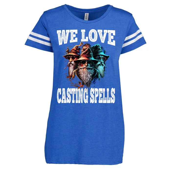 We Love Casting Spells Shadow Wizard Gang Meme Enza Ladies Jersey Football T-Shirt