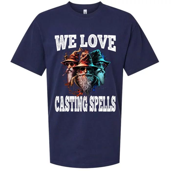 We Love Casting Spells Shadow Wizard Gang Meme Sueded Cloud Jersey T-Shirt