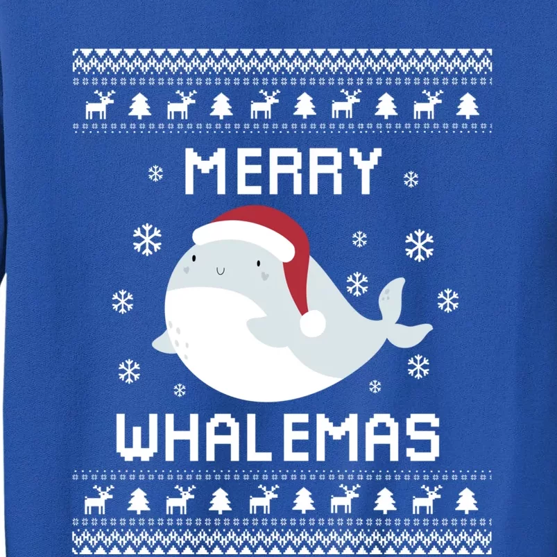 Whale Lover Christmas Ugly Xmas Whale Sweater Whale Gift Great Gift Tall Sweatshirt