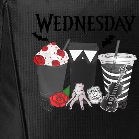 Wednesday Lover Coffee Latte Thing Hand Trending Gift Idea City Backpack