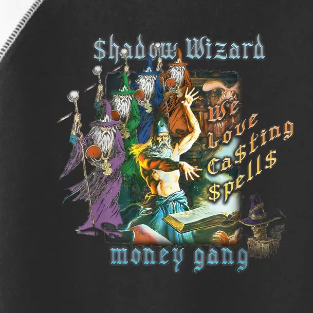 We Love Casting Spells Shadow Wizard Gang Meme Toddler Fine Jersey T-Shirt