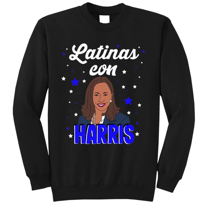 Women Latinas Con Harris Latinas For Kamala Sweatshirt