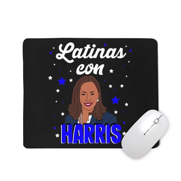 Women Latinas Con Harris Latinas For Kamala Mousepad