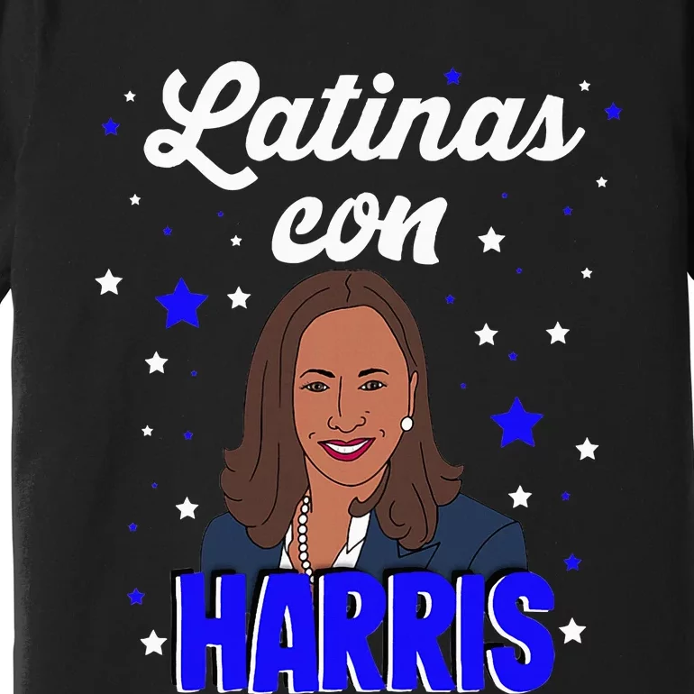 Women Latinas Con Harris Latinas For Kamala Premium T-Shirt