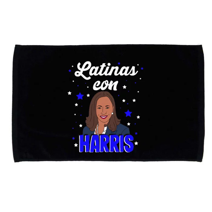 Women Latinas Con Harris Latinas For Kamala Microfiber Hand Towel