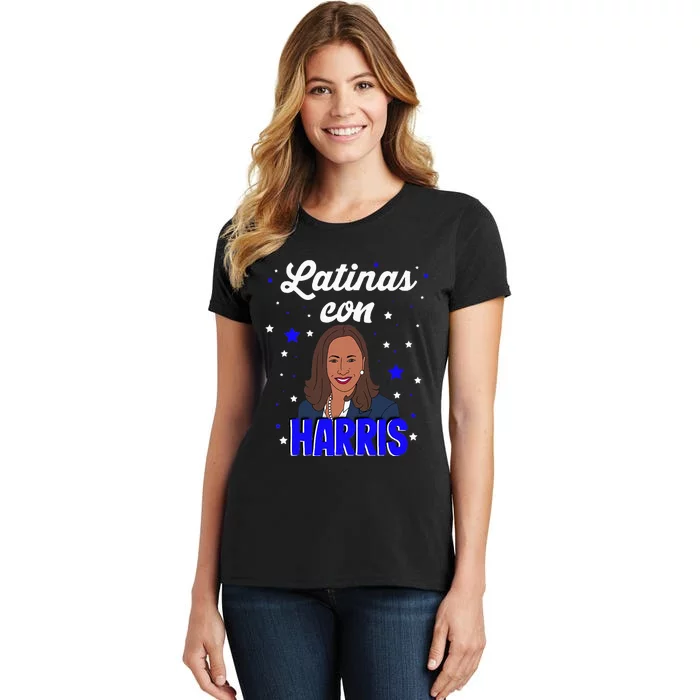 Women Latinas Con Harris Latinas For Kamala Women's T-Shirt