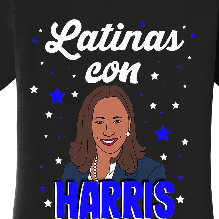 Women Latinas Con Harris Latinas For Kamala Women's T-Shirt